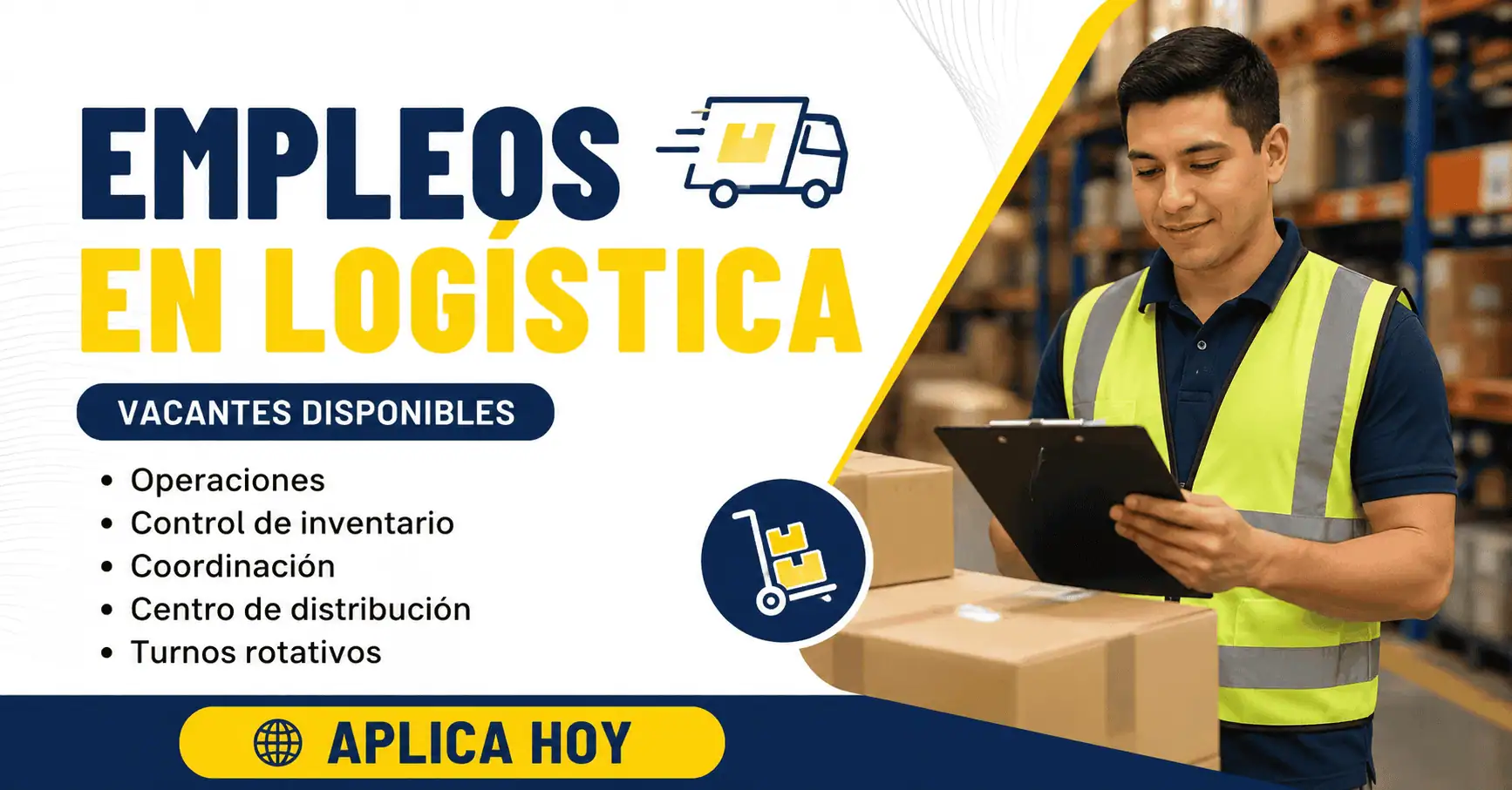 Vacantes de empacador para producción y comercio