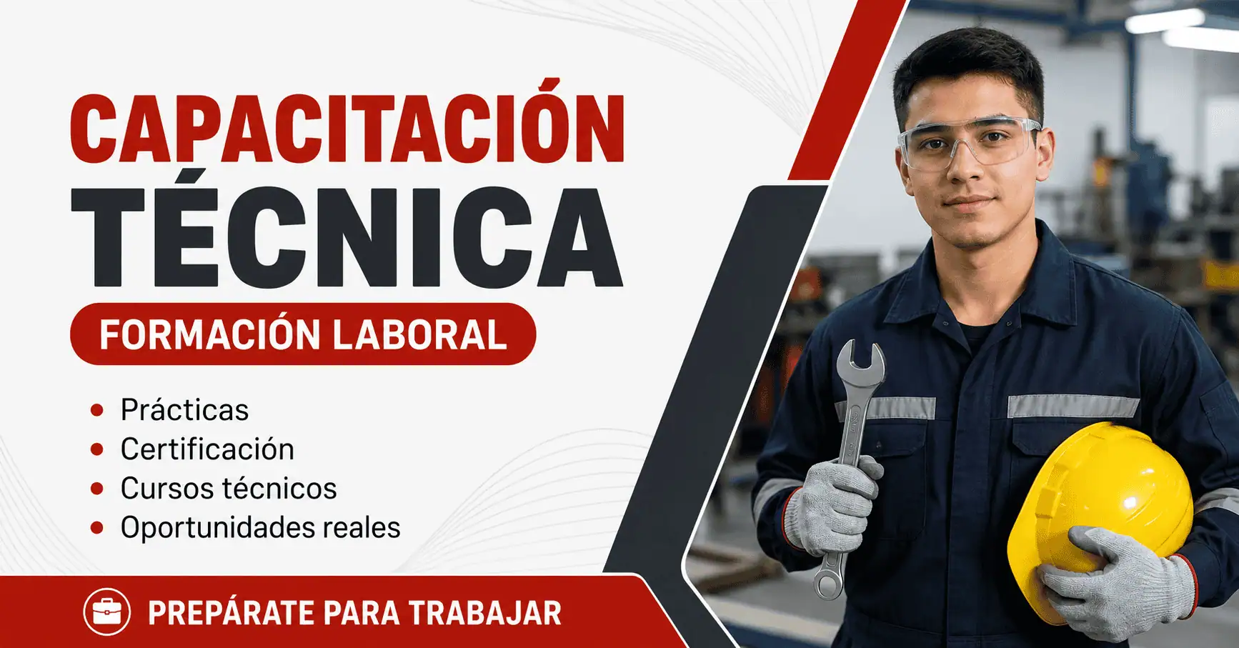 Capacitación técnica para mejorar el perfil laboral