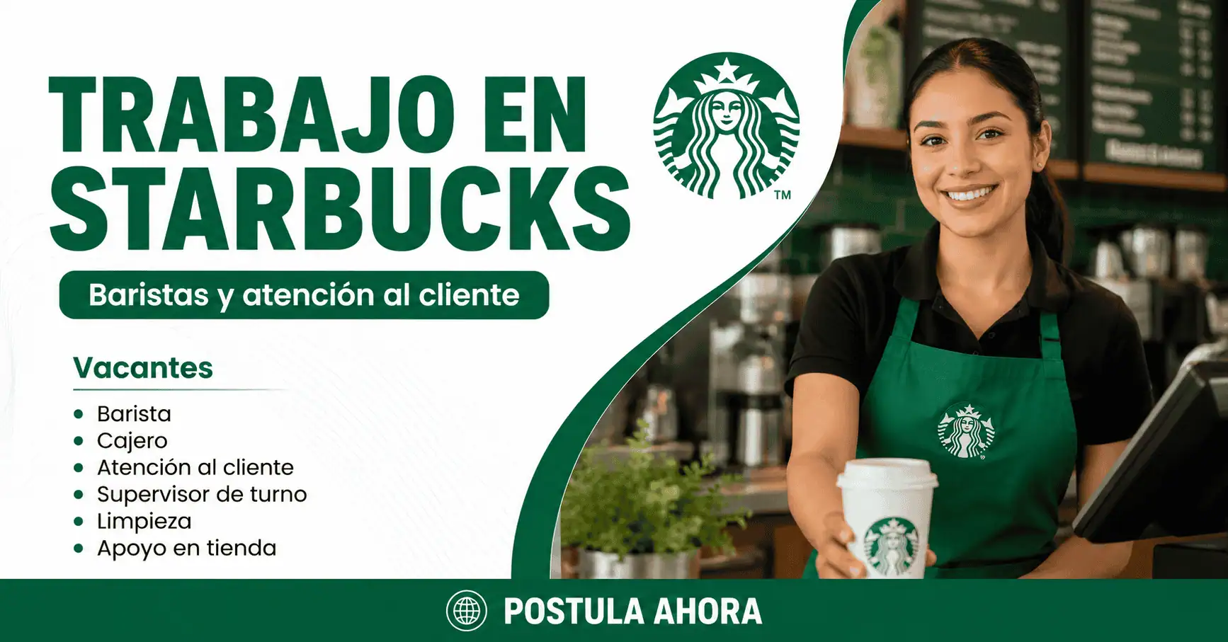 Trabajo en Starbucks: baristas y atención al cliente